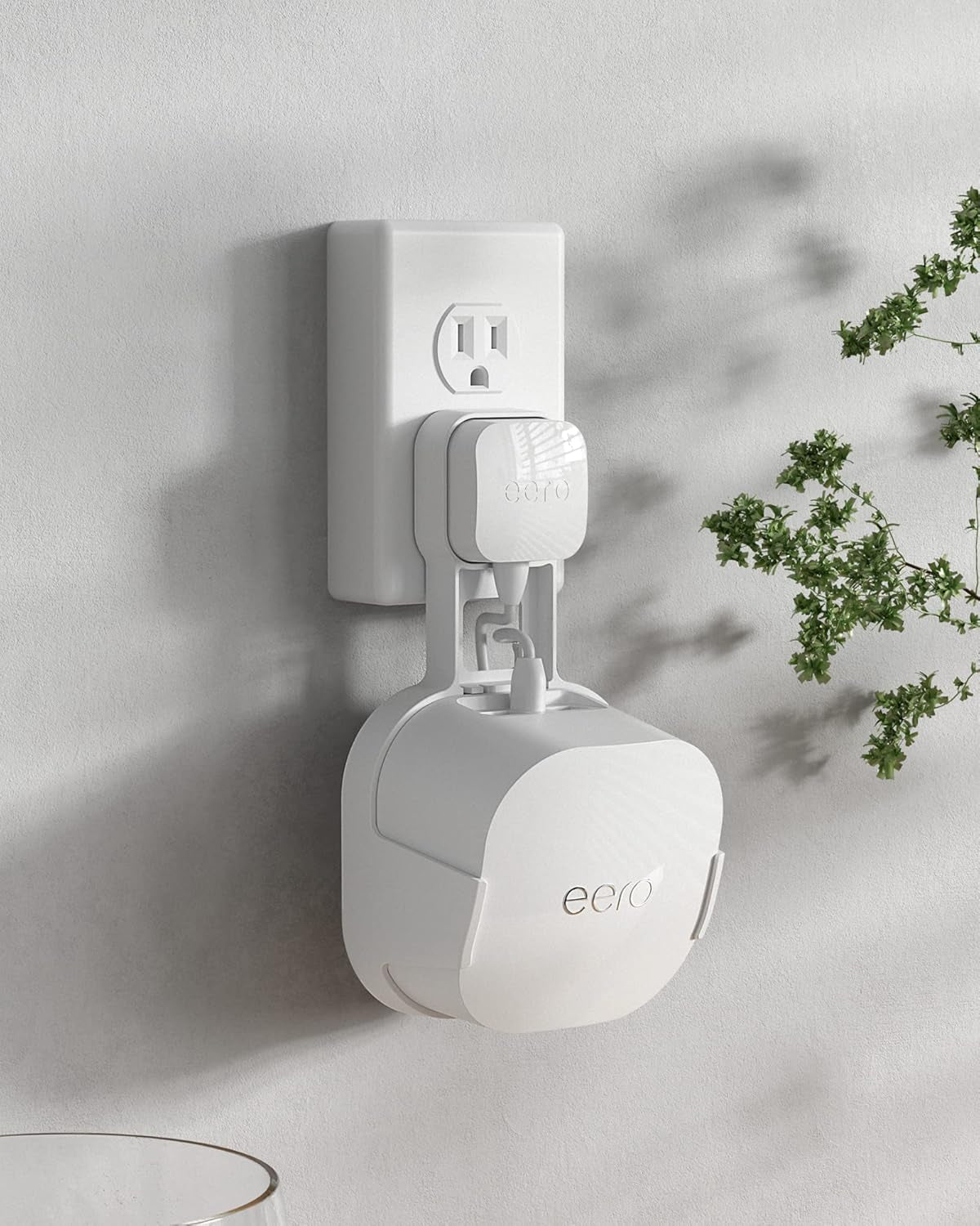 Outlet Wall Mount Holder for Eero 6 or Eero 6+ Mesh Wi-Fi System (3 Pack)