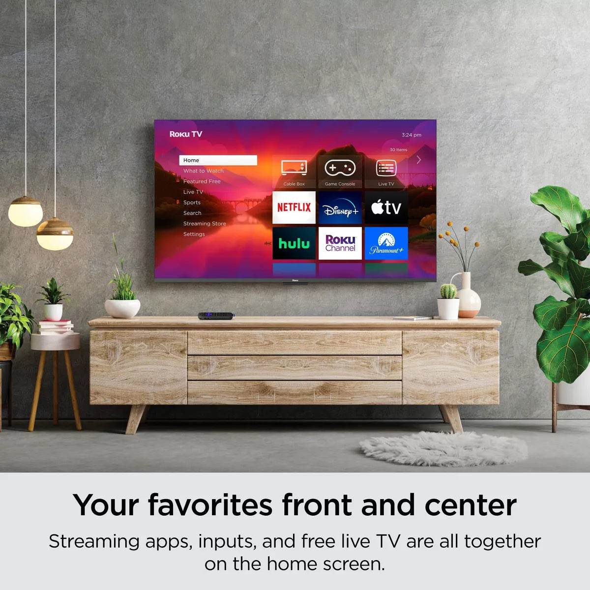 Roku 50" Select Series 4K HDR Smart Roku TV with Roku TV Remote