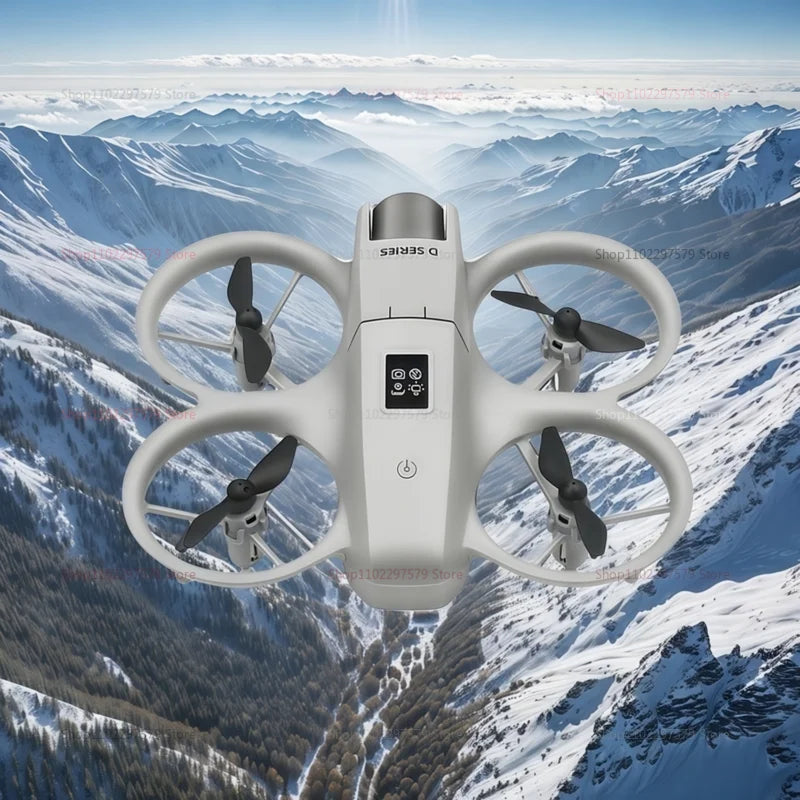 NEW Mini D16 Drone with 180°Adjustable 8K HD Camera Wifi Light Flow Obstacle Avoidance RC Quadcopter Toy Gift Kid Adults Father