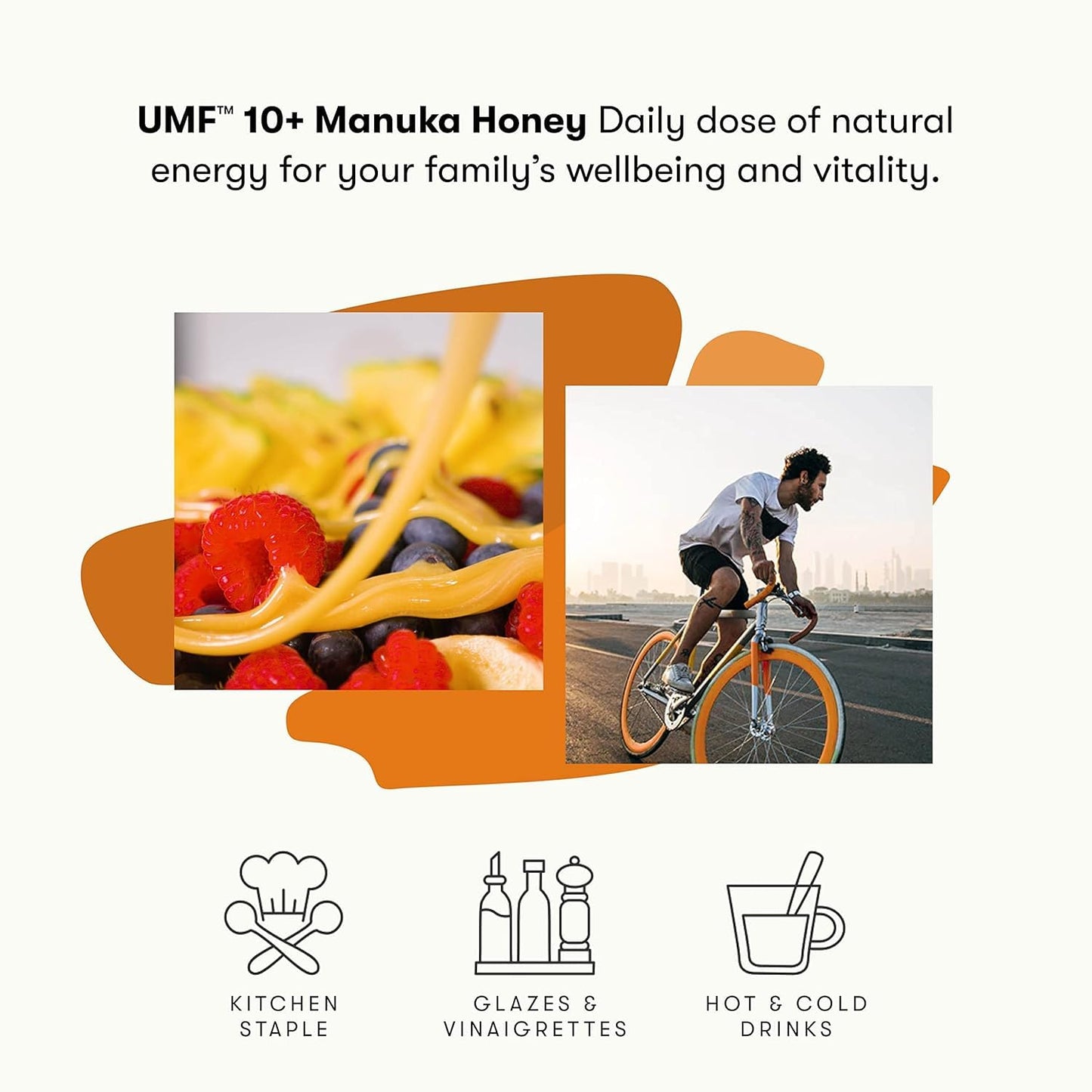 . Raw Manuka Honey UMF 10+ | MGO 263+, 8.8Oz / 250G | Organic Medical Grade Manuka Honey for Daily Wellness, Skin Care & Dogs