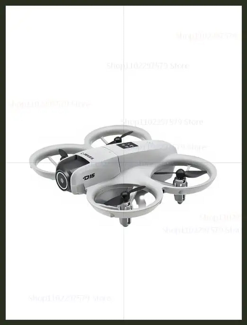 NEW Mini D16 Drone with 180°Adjustable 8K HD Camera Wifi Light Flow Obstacle Avoidance RC Quadcopter Toy Gift Kid Adults Father