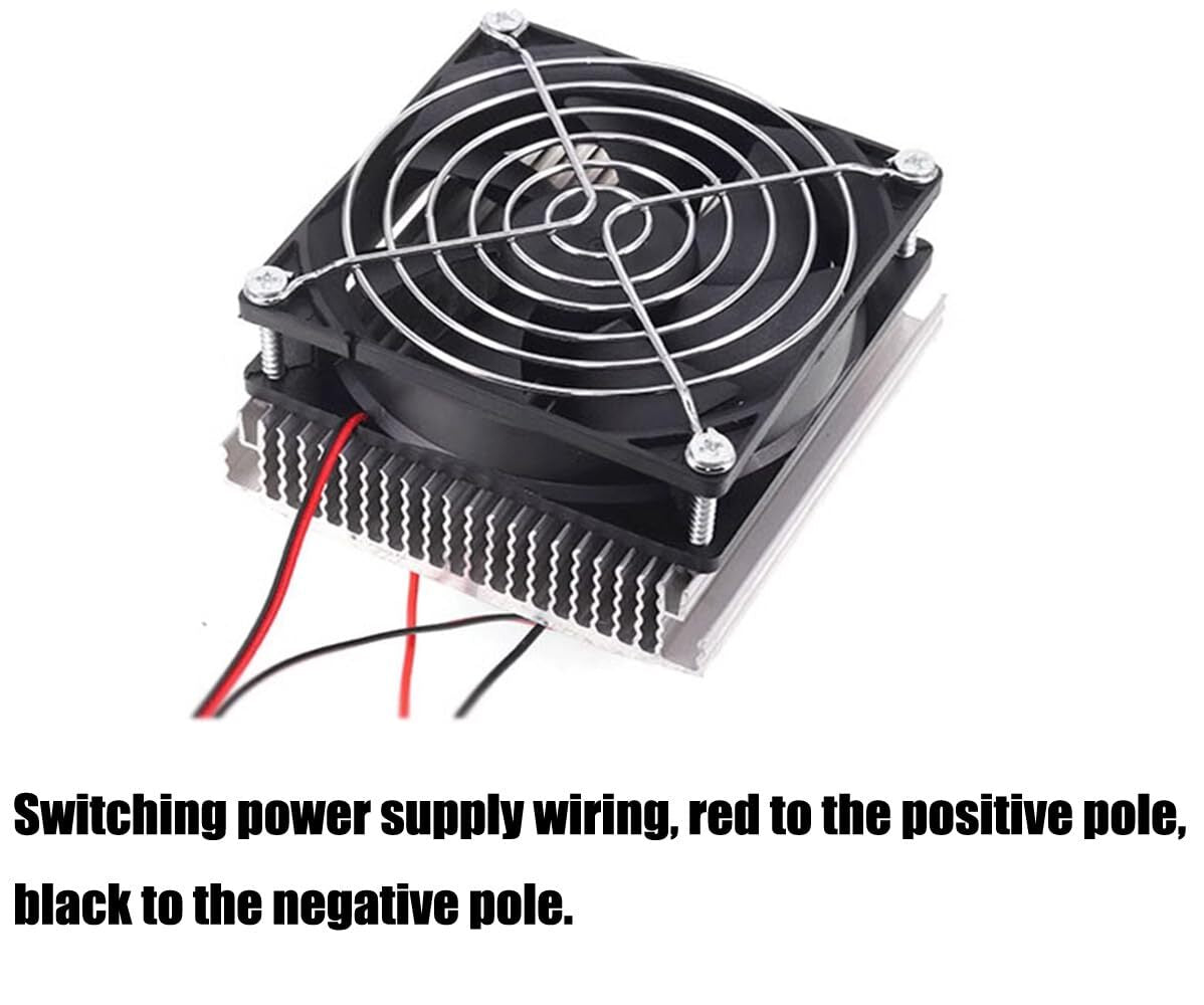 Mini Air Conditioner DC 12V DIY Thermoelectric Peltier Refrigeration Cooling ...