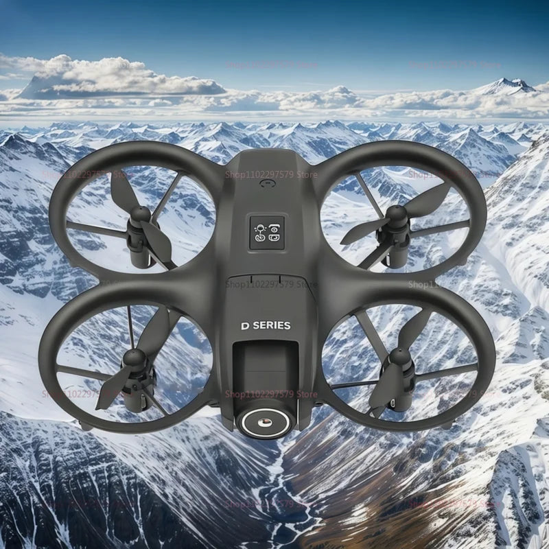 NEW Mini D16 Drone with 180°Adjustable 8K HD Camera Wifi Light Flow Obstacle Avoidance RC Quadcopter Toy Gift Kid Adults Father