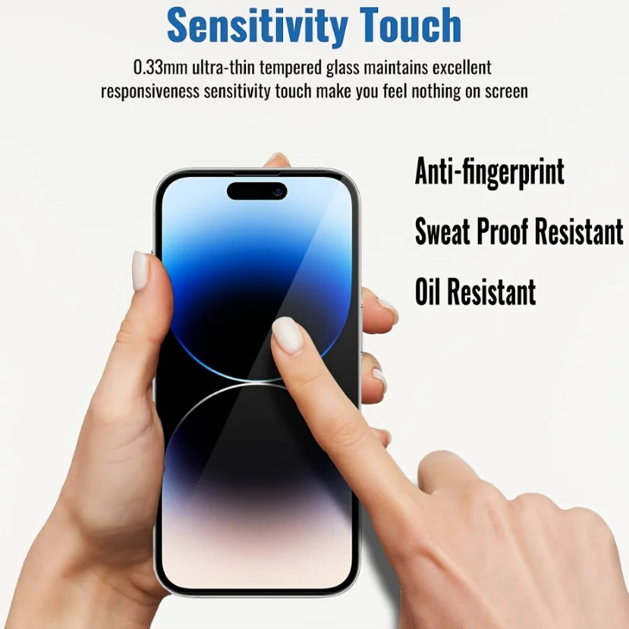 Privacy Screen Protectors for 15 14 13 12 11 Pro Max Privacy Film Tempered Glass for 12 13 Mini