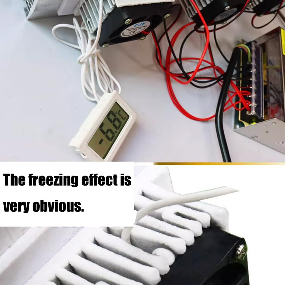 Mini Air Conditioner DC 12V DIY Thermoelectric Peltier Refrigeration Cooling ...