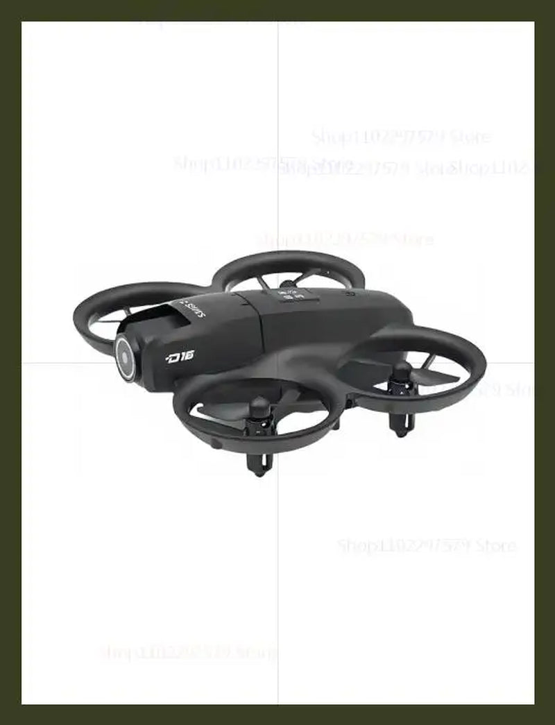NEW Mini D16 Drone with 180°Adjustable 8K HD Camera Wifi Light Flow Obstacle Avoidance RC Quadcopter Toy Gift Kid Adults Father