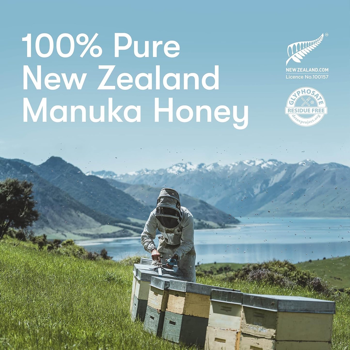. Raw Manuka Honey UMF 10+ | MGO 263+, 8.8Oz / 250G | Organic Medical Grade Manuka Honey for Daily Wellness, Skin Care & Dogs