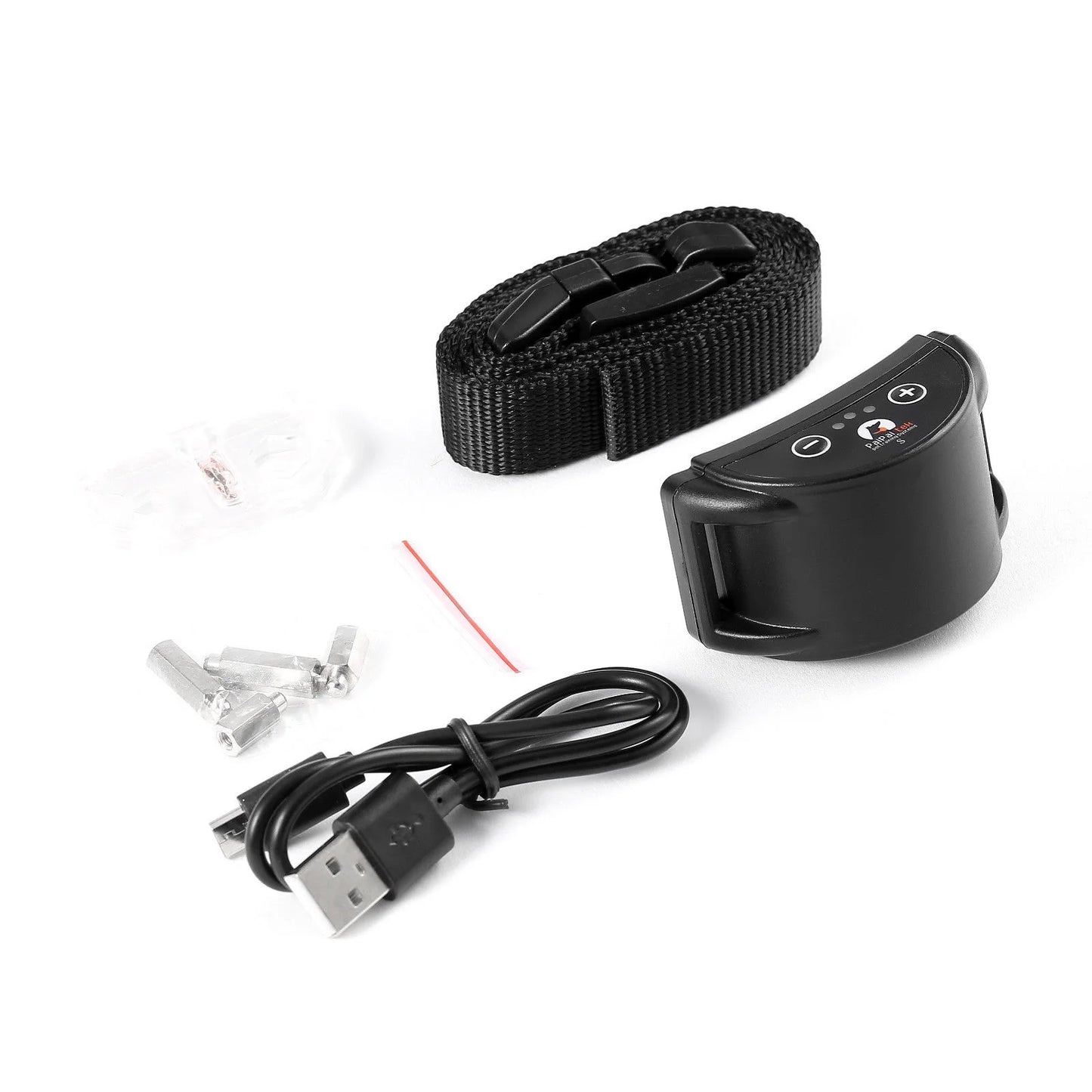 Designice Rechargeable anti No Barking Collar Electric Shock Dog Pet Bark Training Collar