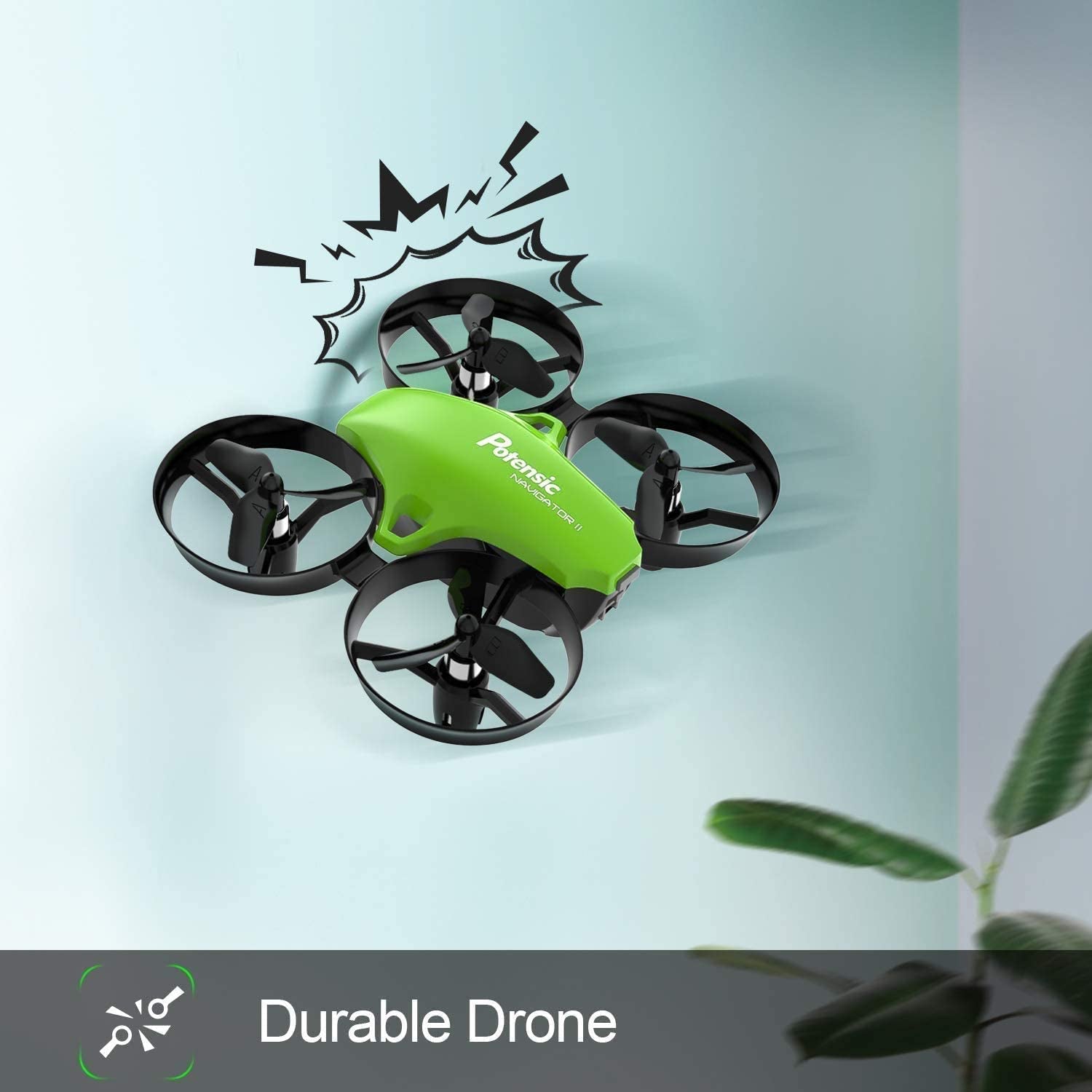 Upgraded A20 Mini Drone Easy to Fly Even to Kids and Beginners, RC Helicopter Quadcopter with Auto Hovering, Headless Mode, 3 Batteries and Remote Control, Gift Choice for Boys and Girls