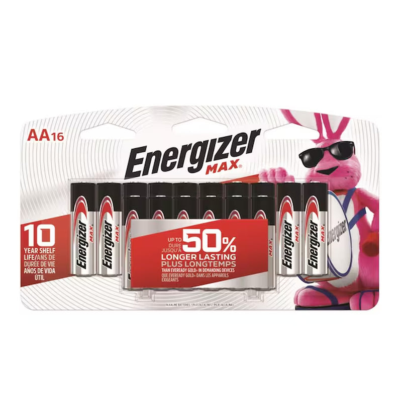Max Alkaline AA Batteries ( 16 -Pack)