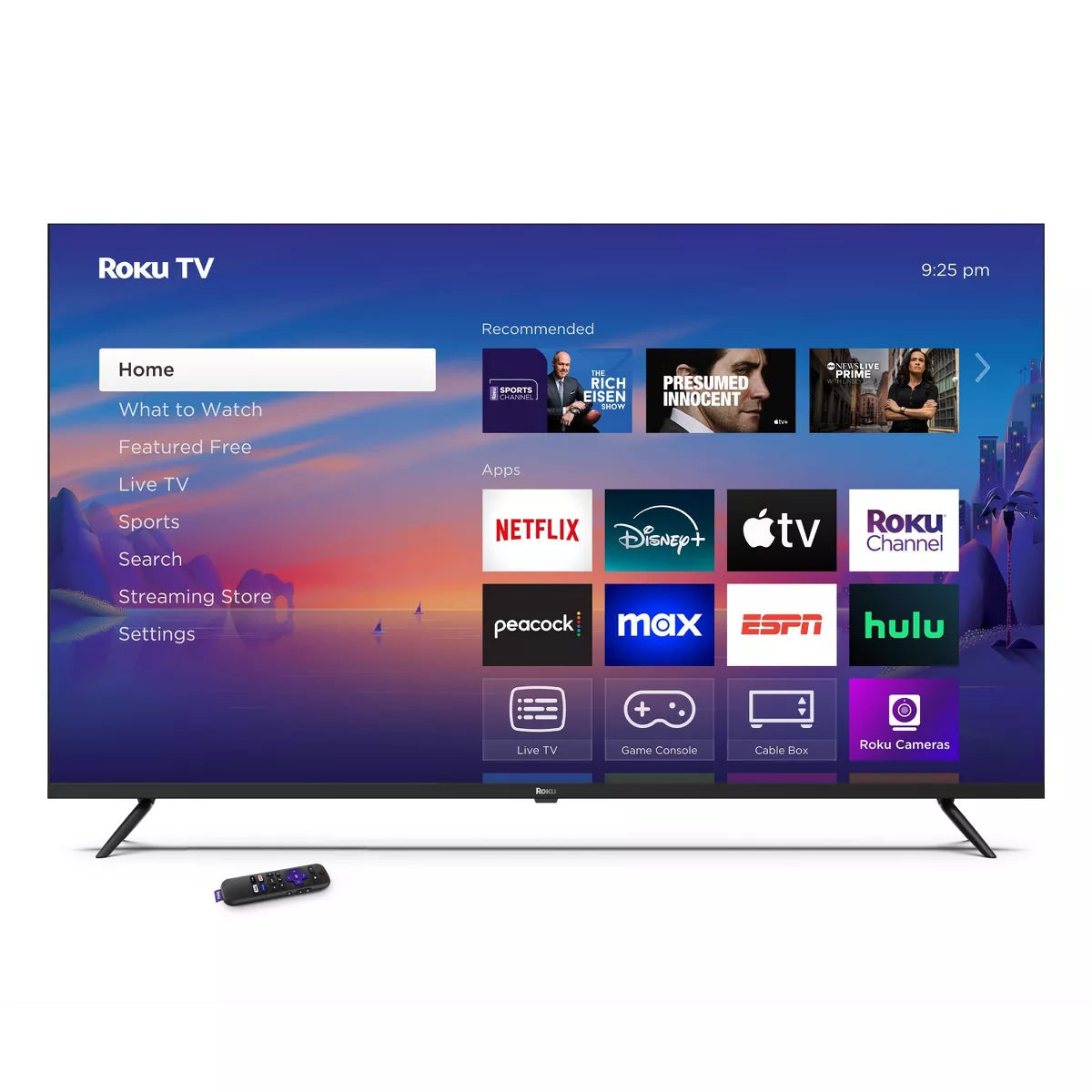 Roku 55" Select Series 4K HDR Smart Roku TV with Roku TV Remote