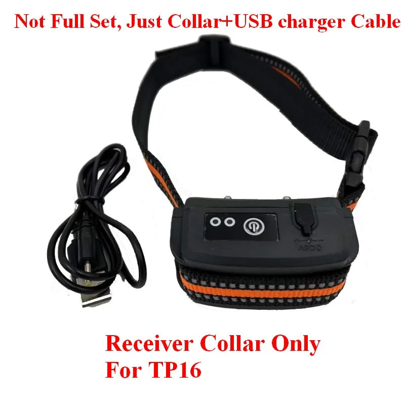 TP16 Pet Wired Fence System Dog Electric Fencing System Rechargeable Waterproof 6 Level Adjustable Pet Training Collar