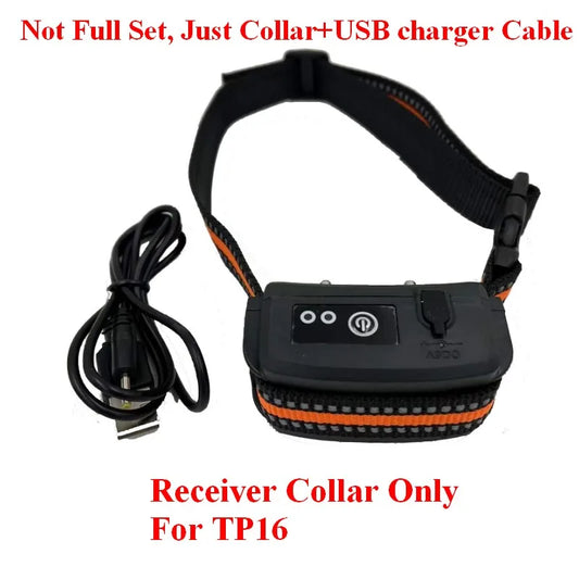 TP16 Pet Wired Fence System Dog Electric Fencing System Rechargeable Waterproof 6 Level Adjustable Pet Training Collar