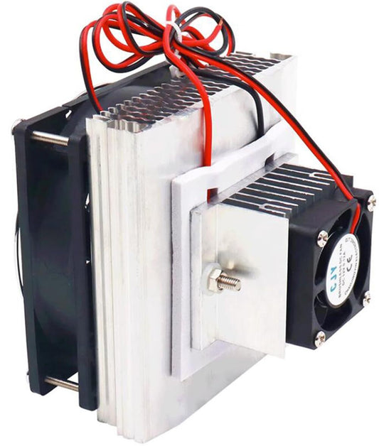 Mini Air Conditioner DC 12V DIY Thermoelectric Peltier Refrigeration Cooling ...
