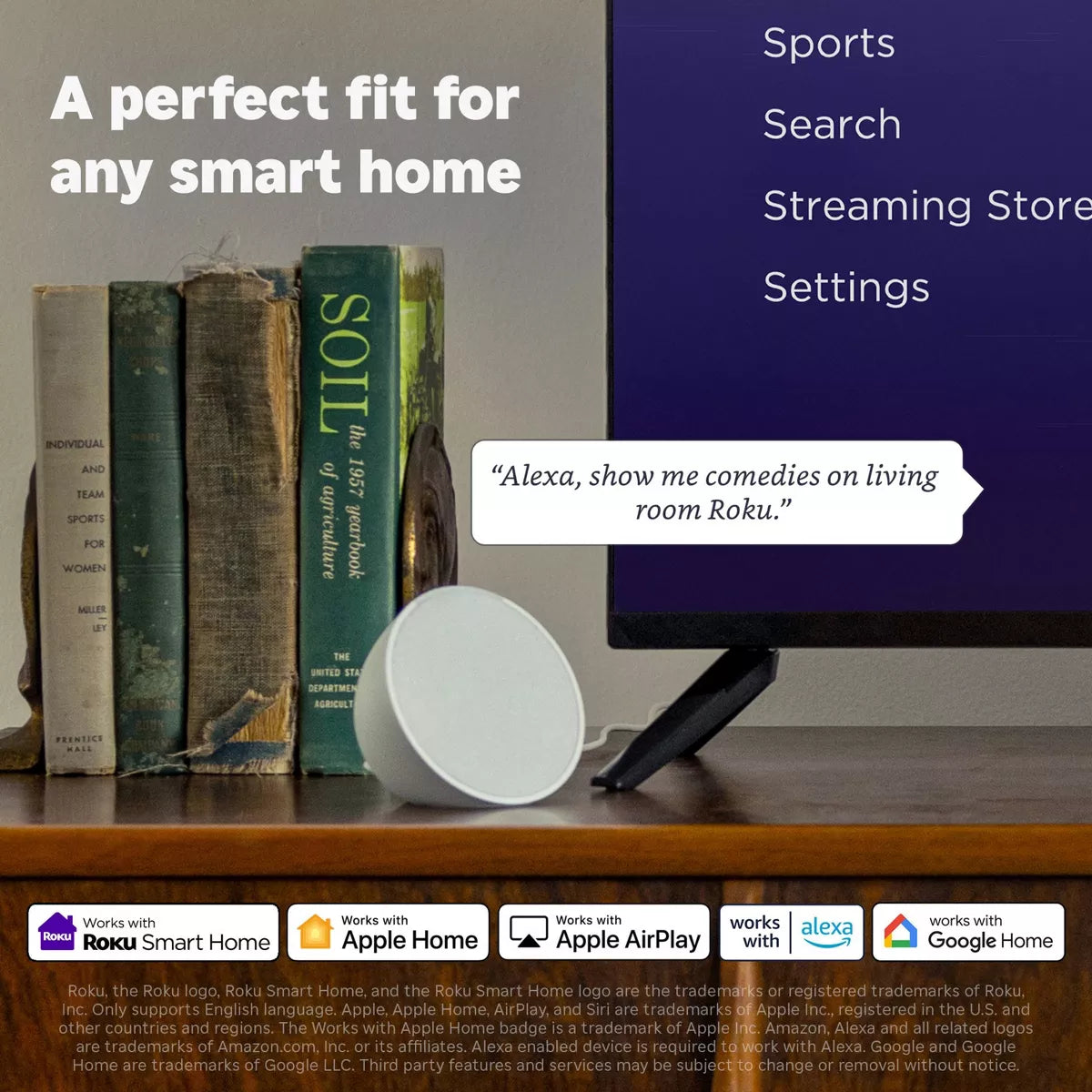 Roku 55" Select Series 4K HDR Smart Roku TV with Roku TV Remote